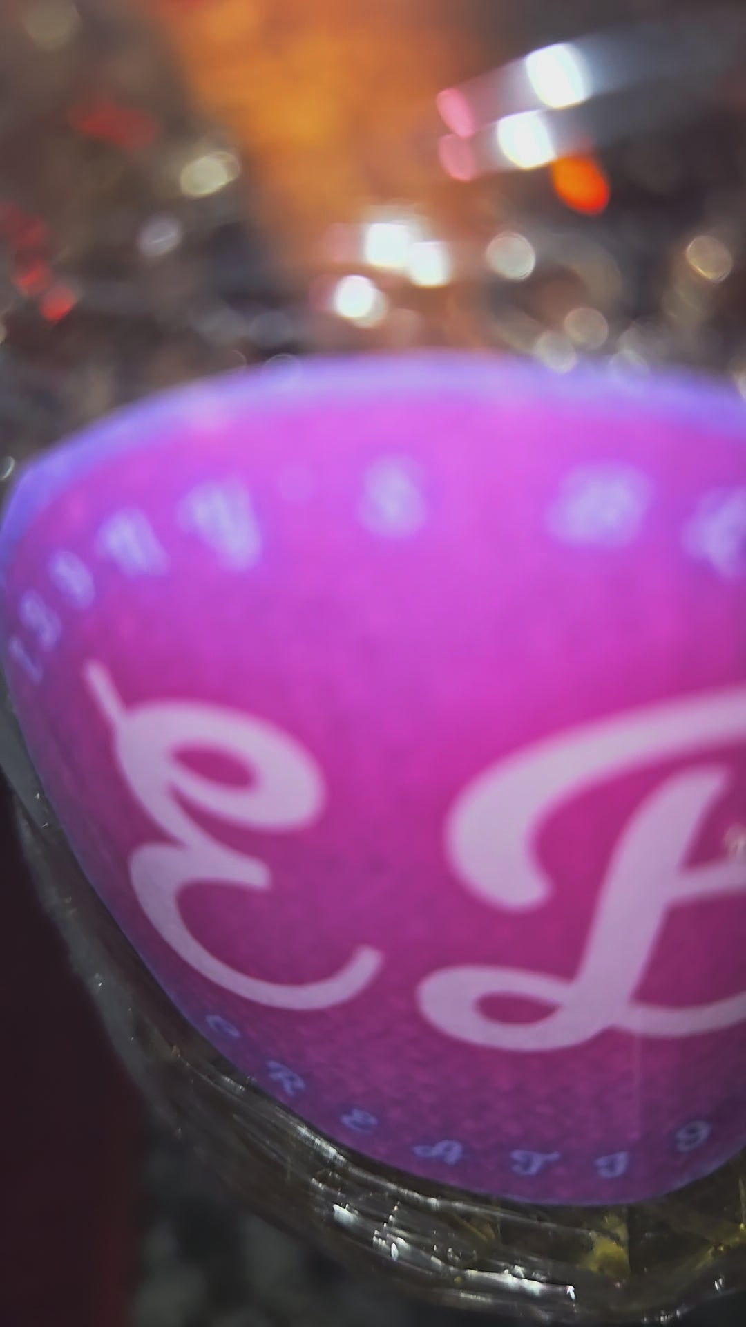Customized scented candles