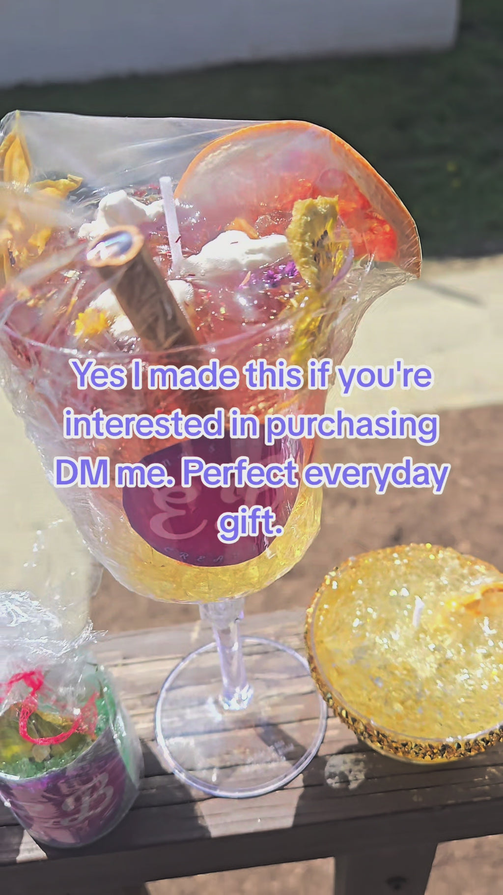 Customized scented candles
